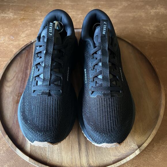 Brooks Revel 7 1204241B072 Black Running Shoes Sneakers Women's Size 9 - Picture 10 of 16